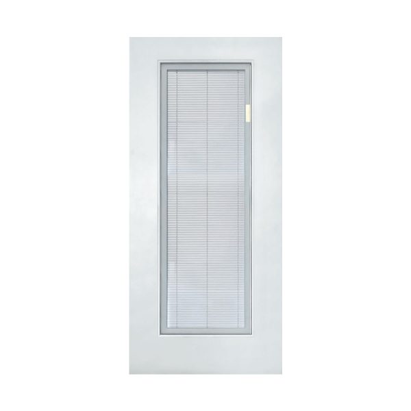 FULL LITE GLASS DOOR WITH BLINDS