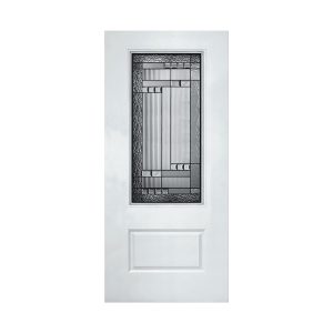 3/4 LITE DECO GLASS DOOR